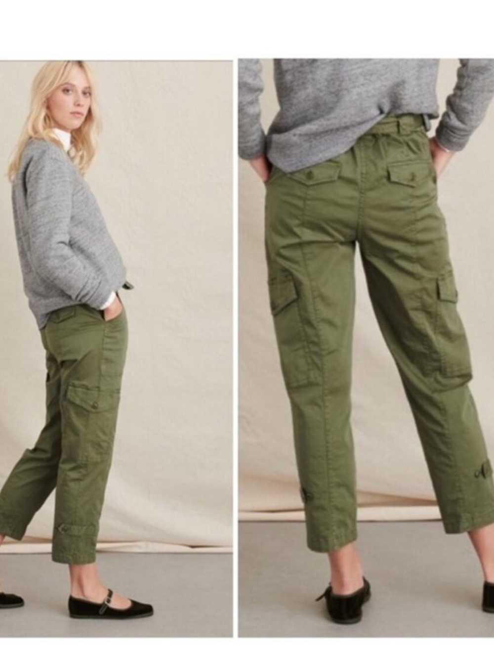 Alex Mill Expedition Cargo Pants Green